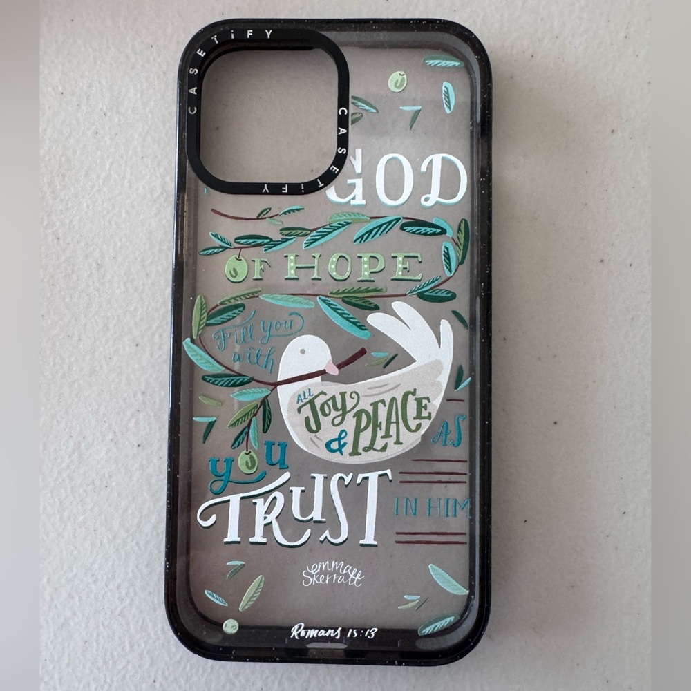 Casetify Inspirational Clear Case- iPhone 13 Pro Max